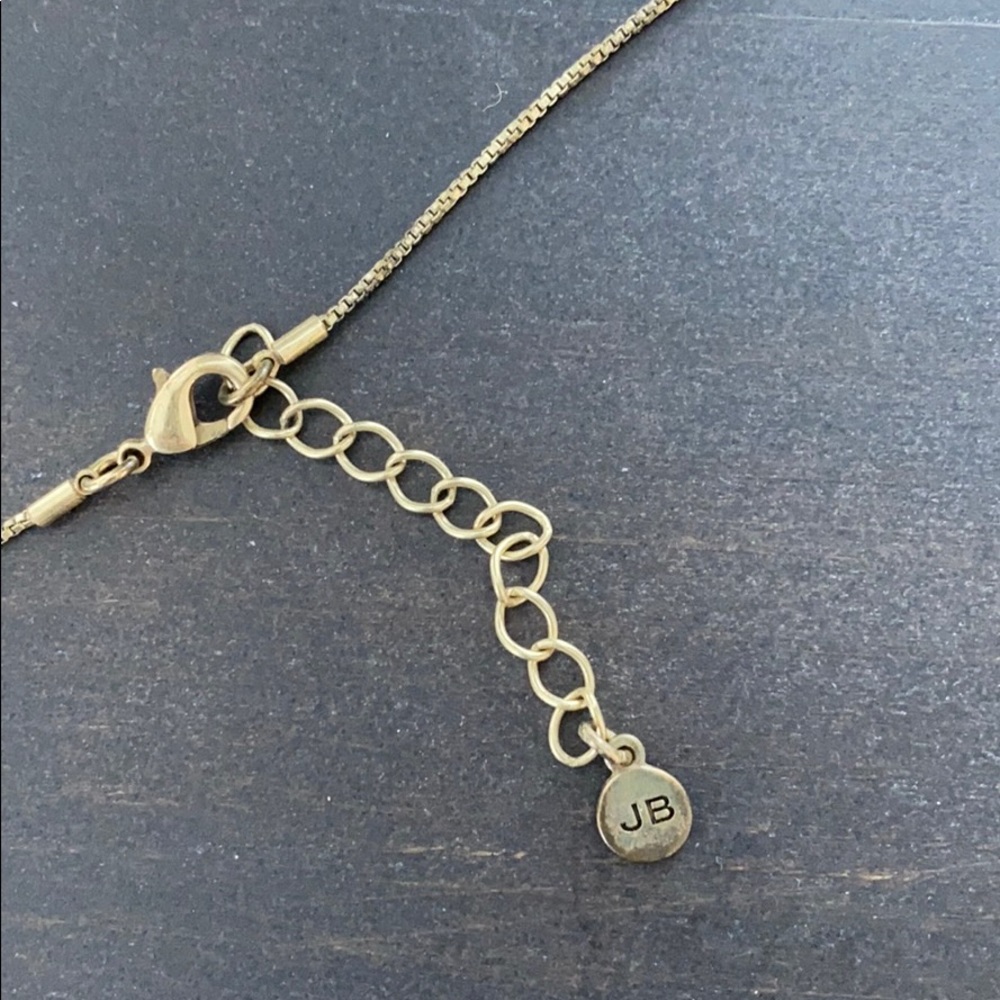 Jenny bird new double ring silver & gold necklace - Picture 3 of 6